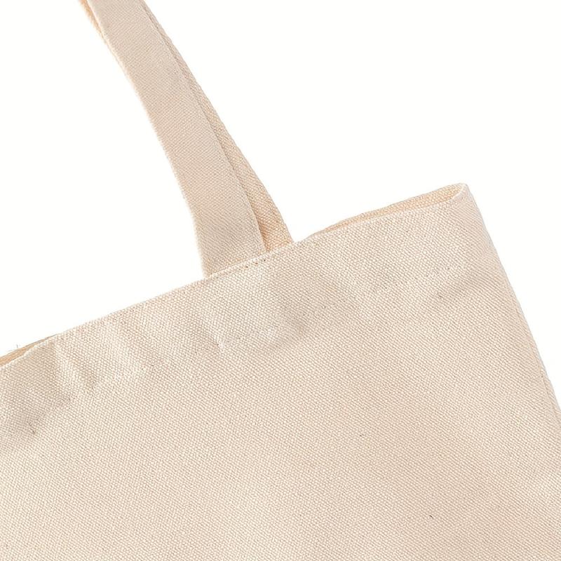 Thick Eco Canvas Shopping Bag DIY Tote Bag Blank