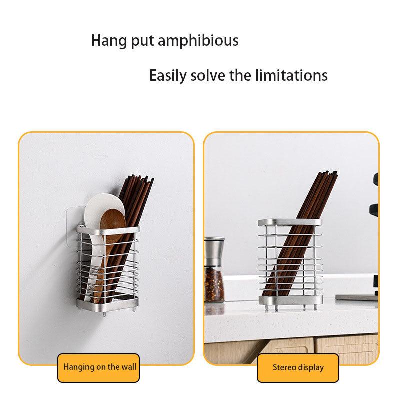 Stainless Steel Hanging Utensil Drying Rack