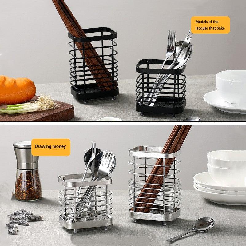 Stainless Steel Hanging Utensil Drying Rack