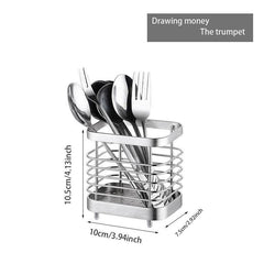 Stainless Steel Hanging Utensil Drying Rack