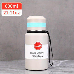 Stainless Steel Vacuum Flask with Large Capacity and Insulated Lid