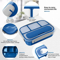 Bento Lunch Box Microwave & Dishwasher Safe For Back School