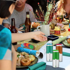1pc Silicone Can Lid Leak-proof Water-proof Soda Bottle Caps