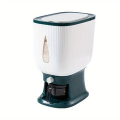 Large Capacity Rice Bucket with Measuring Cup