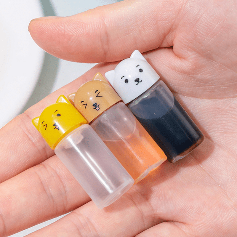 3pcs Mini Seasoning Sauce Bottles Portable Tomato Ketchup Bottle