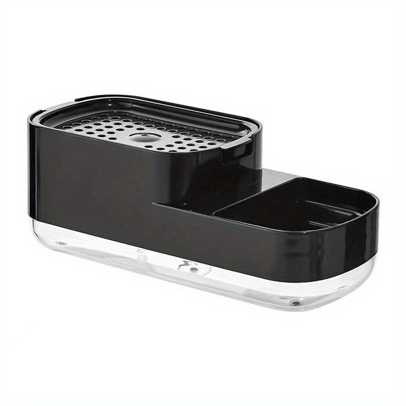 Sink Caddy Soap Dispenser with Sponge Holder & Lotion