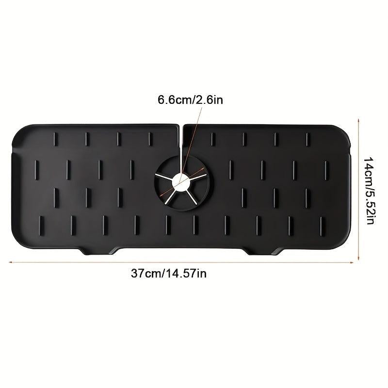 Silicone Sink Anti Splash Board Faucet Protector Drying Mat