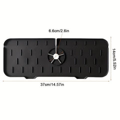 Silicone Sink Anti Splash Board Faucet Protector Drying Mat