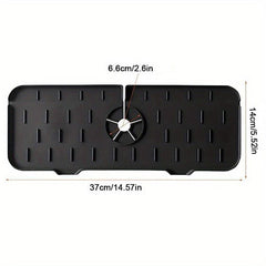 Silicone Sink Anti Splash Board Faucet Protector Drying Mat