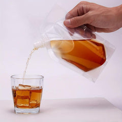 12pcs Concealable Reusable Cruise Sneak Flask Liquor Pouches 8oz 17oz