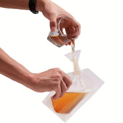 12pcs Concealable Reusable Cruise Sneak Flask Liquor Pouches 8oz 17oz