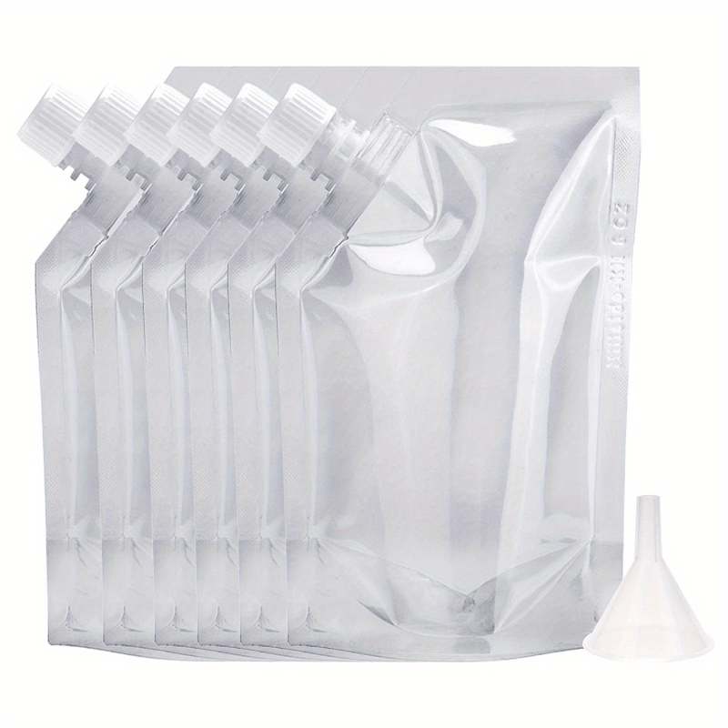 12pcs Concealable Reusable Cruise Sneak Flask Liquor Pouches 8oz 17oz