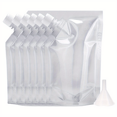 12pcs Concealable Reusable Cruise Sneak Flask Liquor Pouches 8oz 17oz