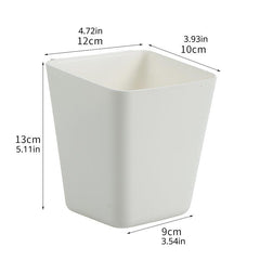 Portable Plastic Storage Basket for Kitchen and Bathroom