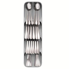 Silverware Organizer Drawer Tray Cutlery Spoon Fork Storage Box