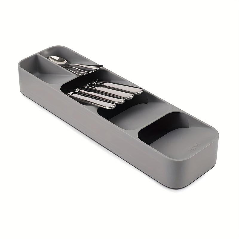 Silverware Organizer Drawer Tray Cutlery Spoon Fork Storage Box