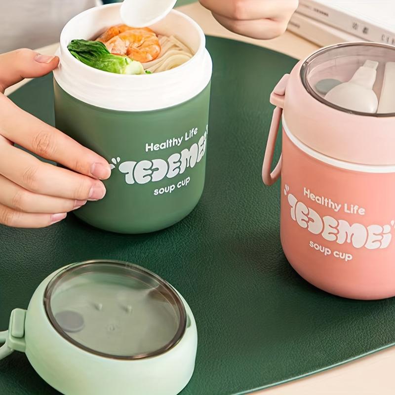MINI Portable Breakfast Cup Leakproof Insulated Fresh-keeping Box