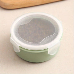 Plastic Refrigerator Storage Box Fresh Keeping Container with Grids