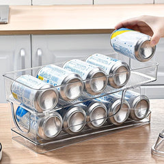 Refrigerator Beer Rack Beverage Organizer Double layer Storage Rack