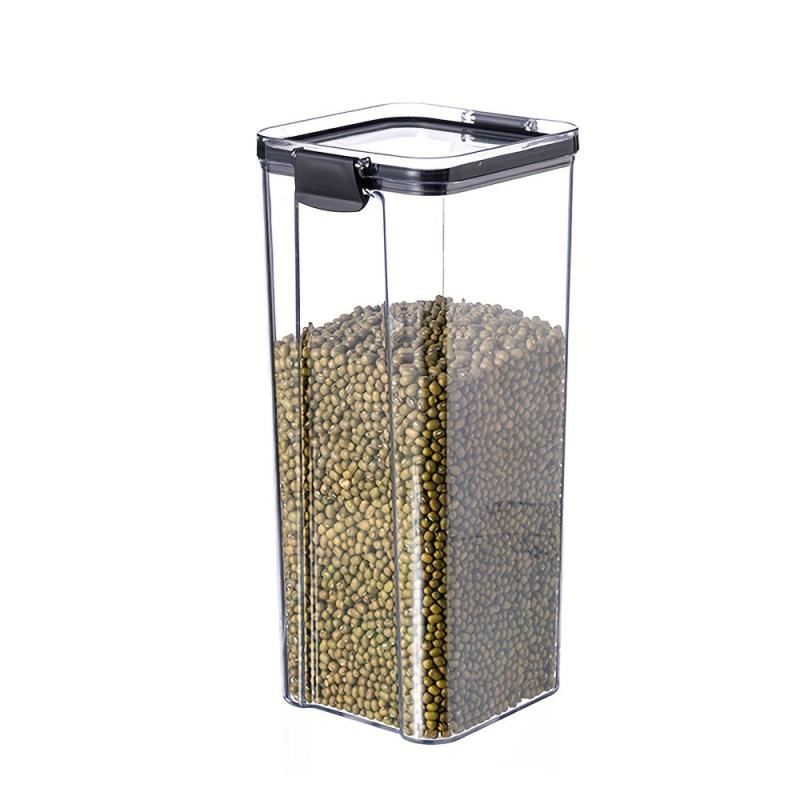 Airtight Food Jars for Freshness, Clear Storage Containers with Lids