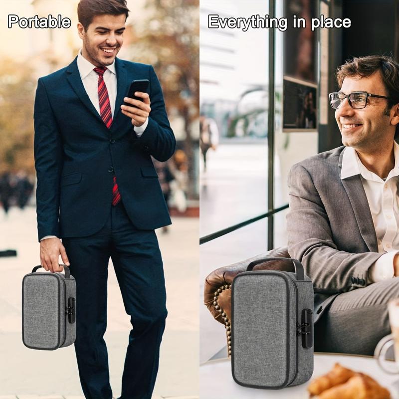 Smell Proof Bag with Combination Lock for Home and Travel