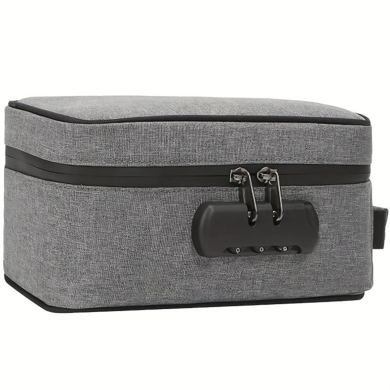 Smell Proof Bag with Combination Lock for Home and Travel