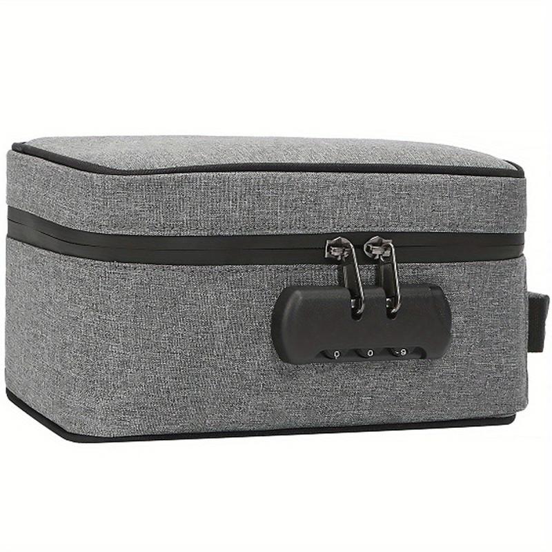 Smell Proof Bag with Combination Lock for Home and Travel