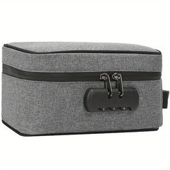 Smell Proof Bag with Combination Lock for Home and Travel