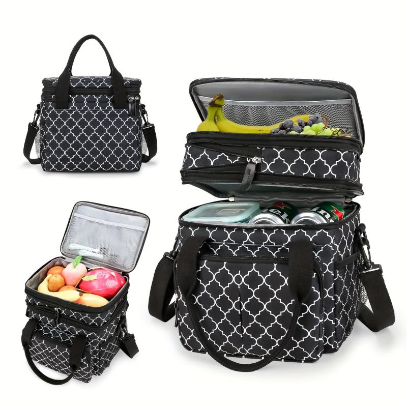 Insulated Leakproof Lunch Bag Multifunctional Reusable Box Office School Beach