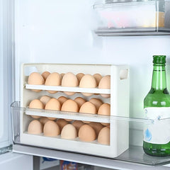 Refrigerator Egg Storage Box Side Door Egg Tray Anti-fall Kitchen Egg Rack