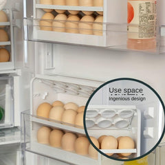 Refrigerator Egg Storage Box Side Door Egg Tray Anti-fall Kitchen Egg Rack