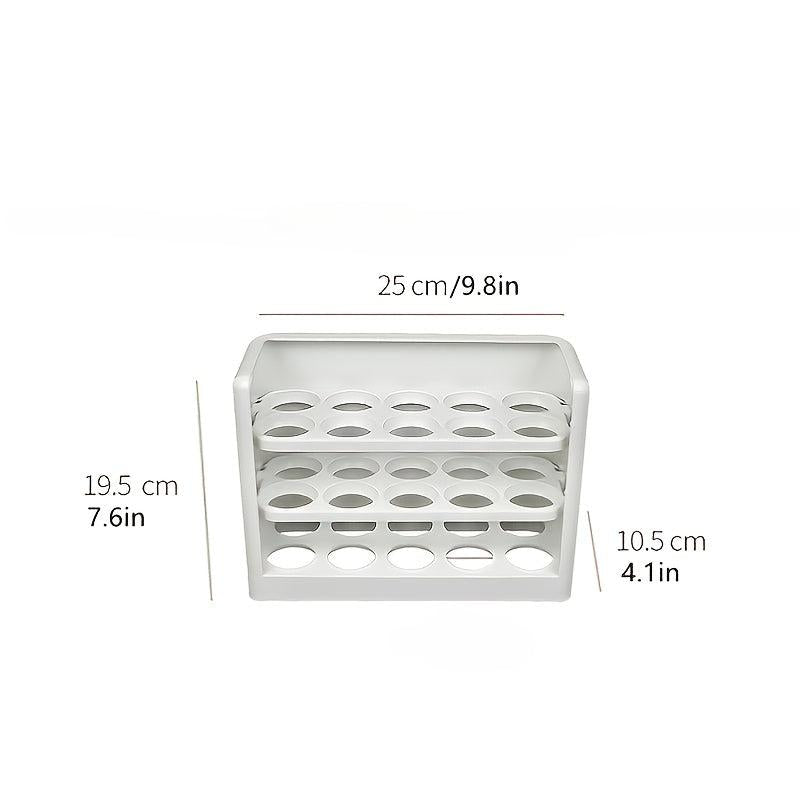 Refrigerator Egg Storage Box Side Door Egg Tray Anti-fall Kitchen Egg Rack