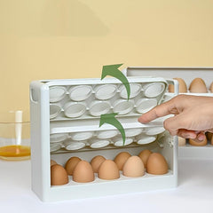 Refrigerator Egg Storage Box Side Door Egg Tray Anti-fall Kitchen Egg Rack