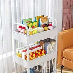 Small Stroller Storage Rack Floor Shelf Bathroom Corner Storage