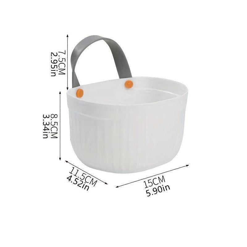Kitchen Storage Basket Hanging Bathroom Storage Basket Soap Sponge Holder