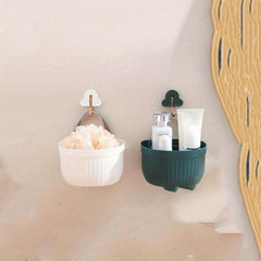 Kitchen Storage Basket Hanging Bathroom Storage Basket Soap Sponge Holder