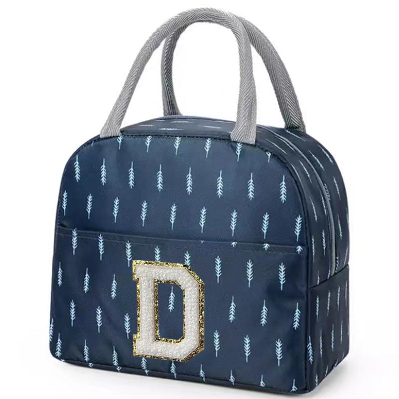 Thermal Lunch Bag Insulated Cooler Pouch Ice Pack Tote for Camping Picnic Beach