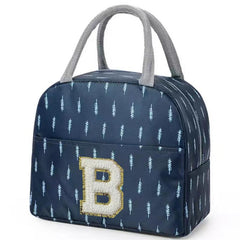 Thermal Lunch Bag Insulated Cooler Pouch Ice Pack Tote for Camping Picnic Beach