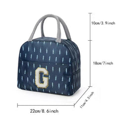 Thermal Lunch Bag Insulated Cooler Pouch Ice Pack Tote for Camping Picnic Beach