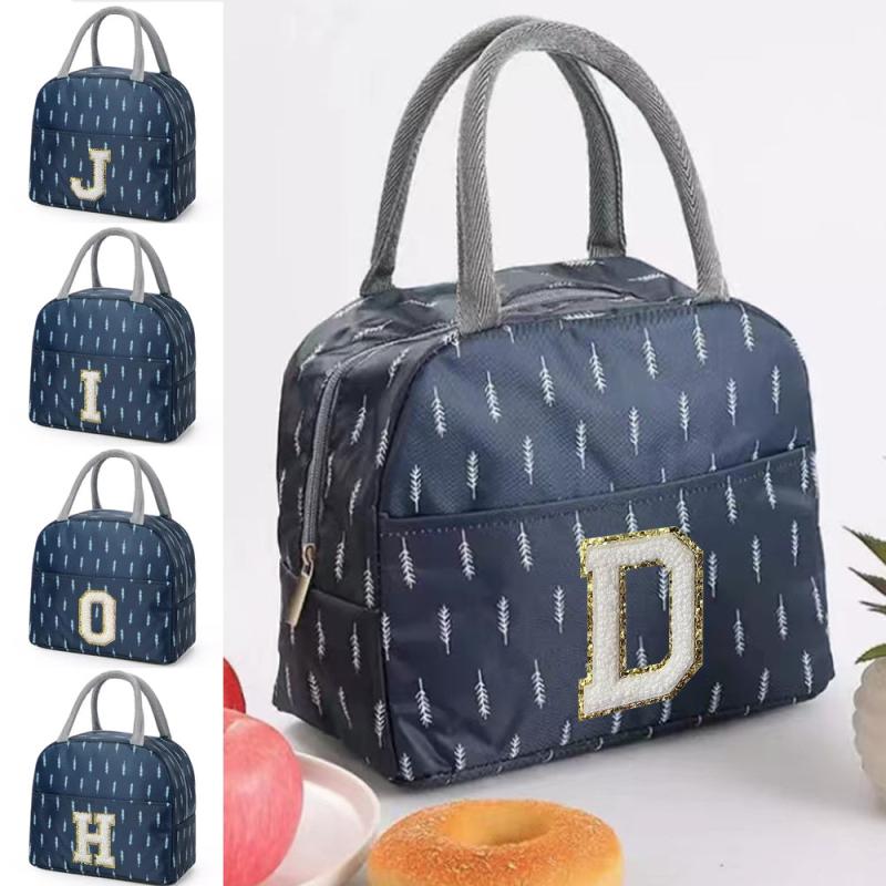 Thermal Lunch Bag Insulated Cooler Pouch Ice Pack Tote for Camping Picnic Beach