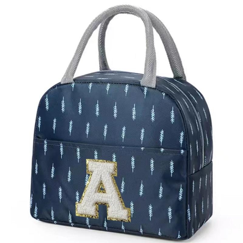 Thermal Lunch Bag Insulated Cooler Pouch Ice Pack Tote for Camping Picnic Beach