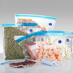 5pcs Vacuum Storage Bags for Food Keep Fresh Longer Vacuum Sealer Bags