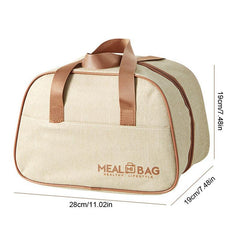 Thick Aluminum Foil Lunch Box Bag Waterproof Insulation Portable Essential