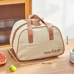 Thick Aluminum Foil Lunch Box Bag Waterproof Insulation Portable Essential