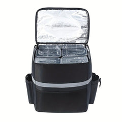 Insulated Meal Box Backpack for Camping and Errands