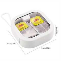 Portable Travel Storage Box for Snacks and Cosmetics