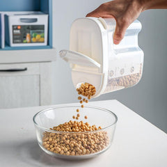 Clear Large Capacity Cereal Container for Rice Grains Flours
