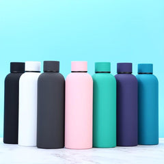 Double Layer Vacuum Flask Stainless Steel Water Bottle Insulated Sport