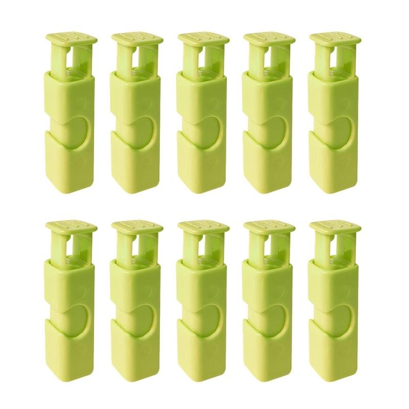 10pcs Sealing Clips Food Preservation Bag Clip Snack Fresh Food Storage