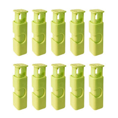 10pcs Sealing Clips Food Preservation Bag Clip Snack Fresh Food Storage